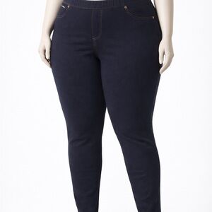 Dark Blue Adventuridge Ladies Fleece Lined Jeggings XL